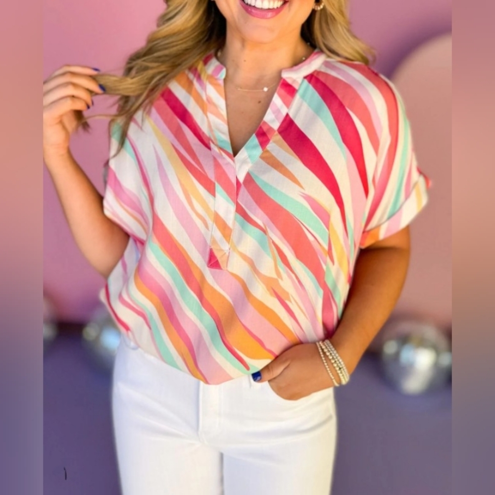 Multiple Colored Women's Blouse - image 2